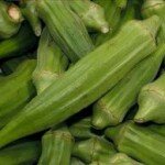 Okra also know as "Lady Finger"